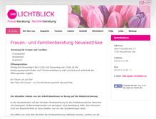 Tablet Screenshot of der-lichtblick.at